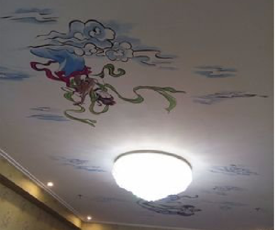 周口如何快速绘制天花板上的手绘墙?