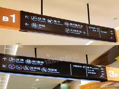 周口如何通过商场标识牌引导客流分布?