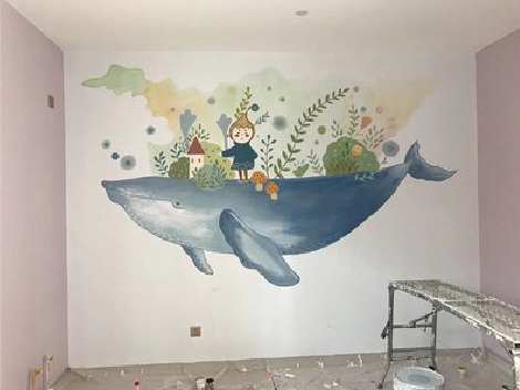 周口手绘墙的特点及优势。